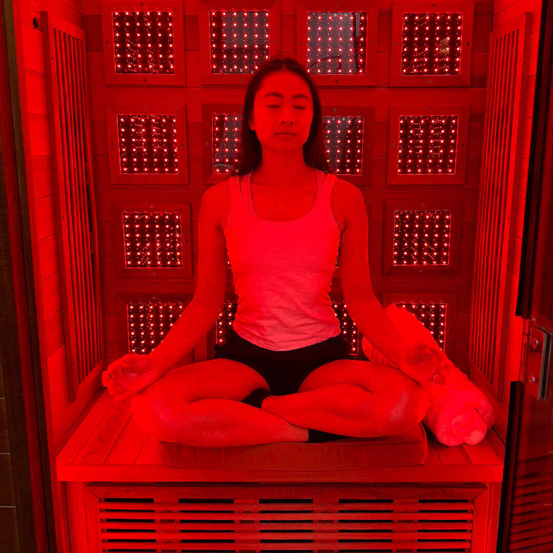 RedFuzion Rejuve with girl meditating